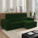 Sofa Retratil E Reclinavel 3 Lugares 218 cm Evidence SL 947 Veludo Moll