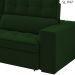 Sofa Retratil E Reclinavel 3 Lugares 218 cm Evidence SL 947 Veludo Moll