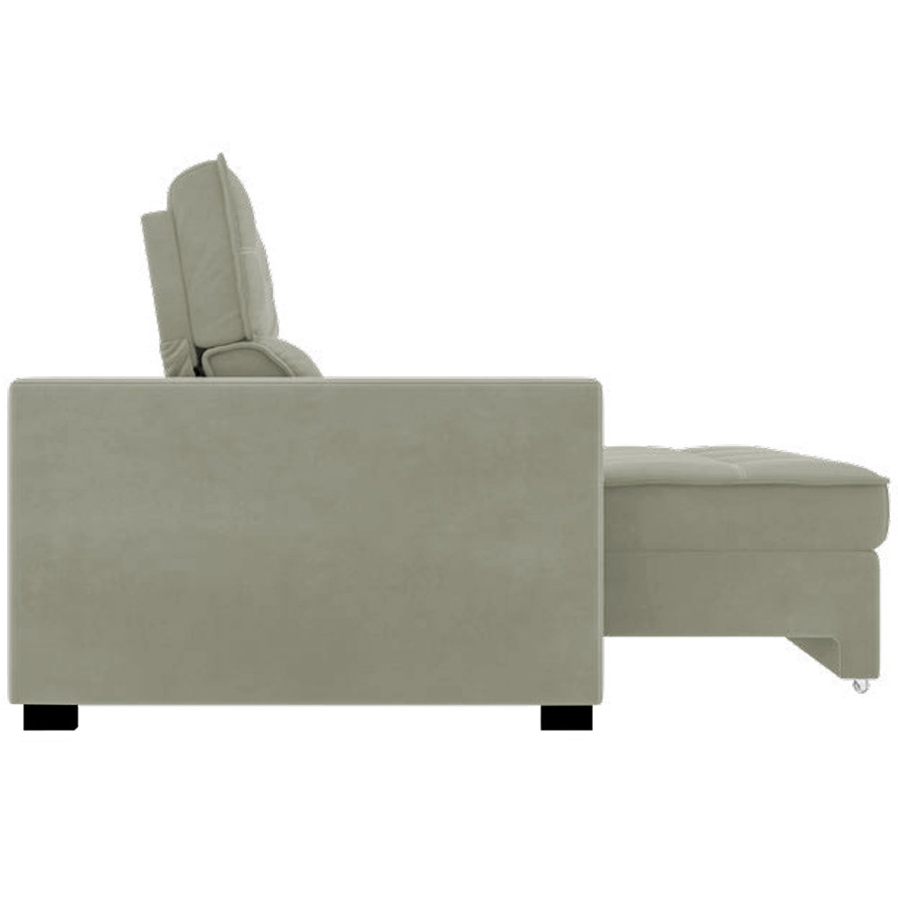 Sofa Retratil E Reclinavel 3 Lugares 246 cm Evidence SL 940 Veludo Moll
