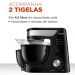 Batedeira Planetária Premium 700w 4,5l Preto Mondial 110V