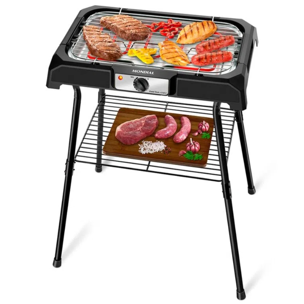 Churrasqueira Elétrica Grand Steak &amp; Grill II CH-06 Mondial 110V