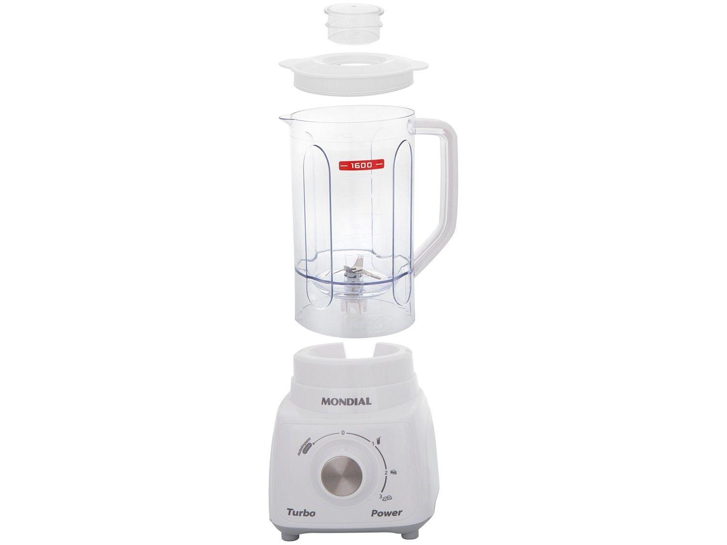 Liquidificador Mondial Turbo Power L-99-WG com Filtro  500W 220V 