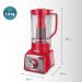 Liquidificador Turbo Vermelho/Inox 1000W 12 Velocidades Mondial 220V