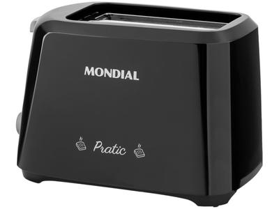 Torradeira Mondial Pratic T-18 Preto e Prata 220V