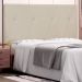Cabeceira Casal 140cm Decorativa Lionel Corano Bege - Montanaris Decor