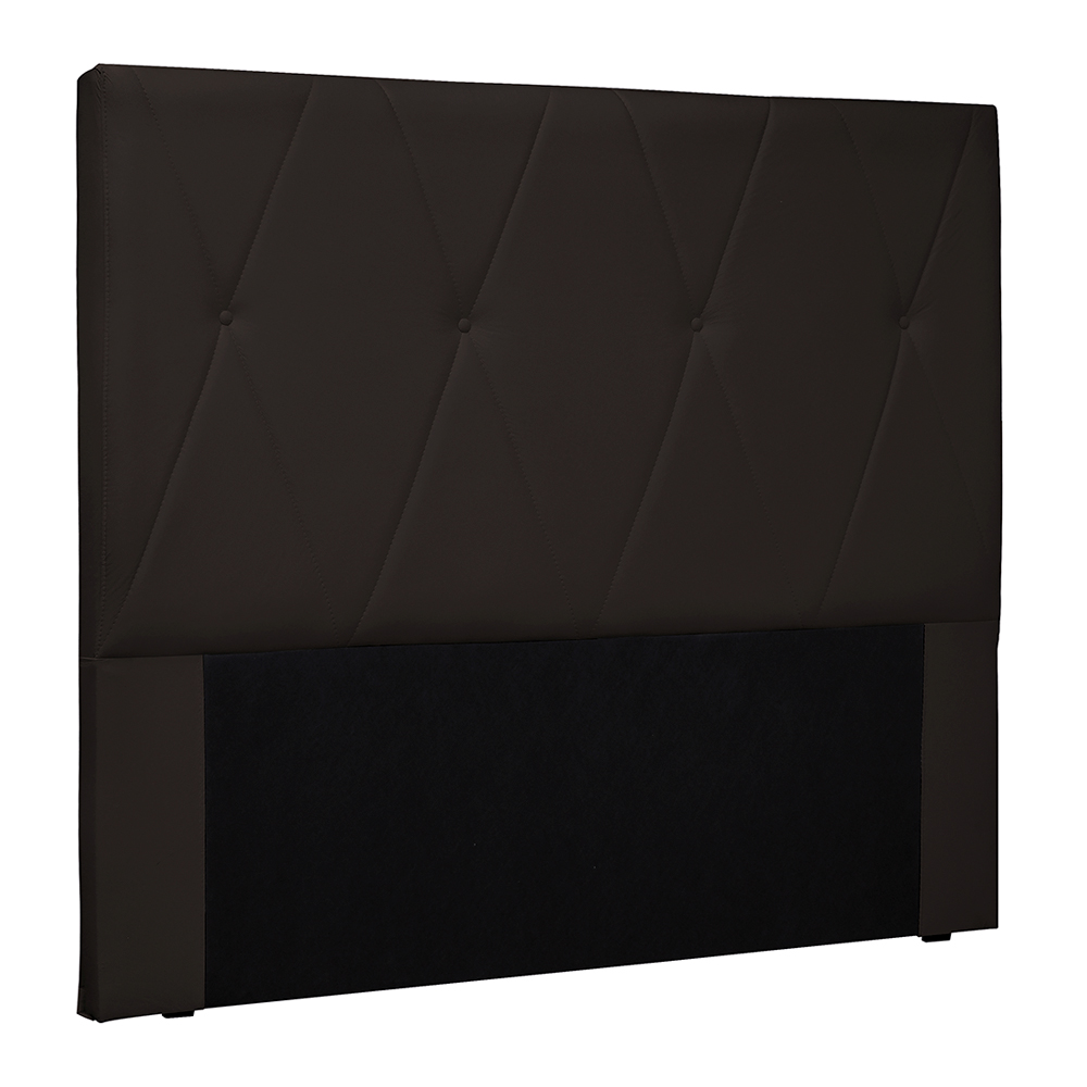 Cabeceira Solteiro 90cm Decorativa Lionel Corano Marrom - Montanaris Decor
