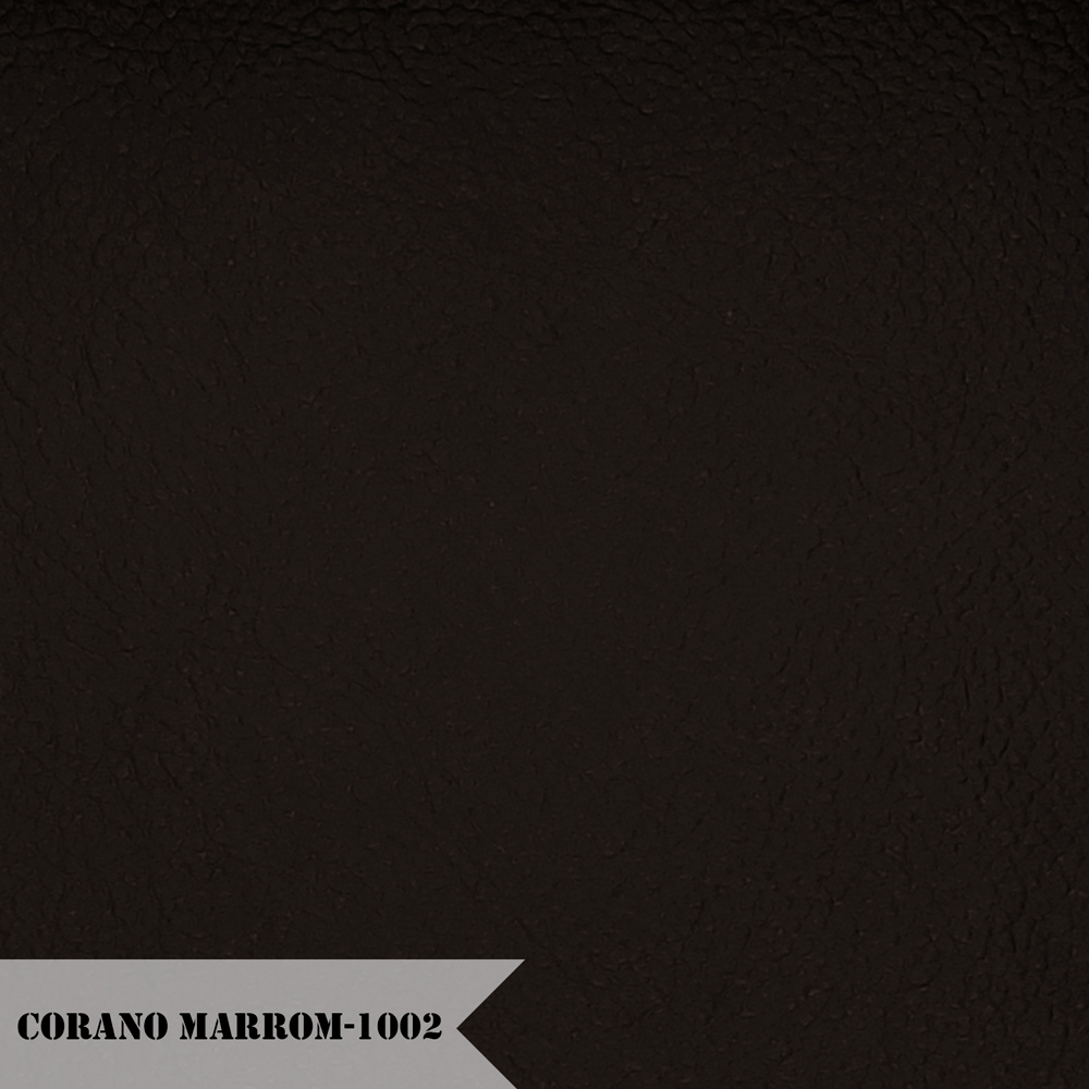Cabeceira Solteiro 90cm Decorativa Lionel Corano Marrom - Montanaris Decor
