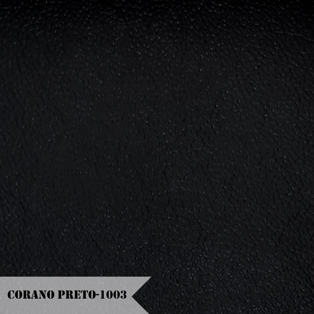 Cabeceira Solteiro 90cm Decorativa Lionel Corano Preto - Montanaris Decor