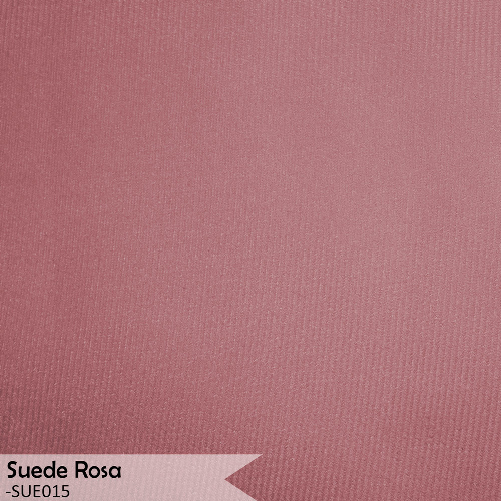 Kit 2 Poltronas Decorativa para Sala de Estar Cecília Suede Rosa - Montanaris Decor