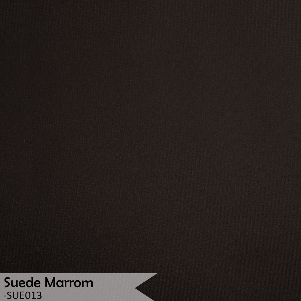 Kit 2 Poltronas Decorativa para Sala de Estar Charm Suede Marrom - Montanaris Decor