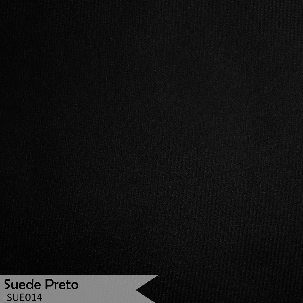 Kit 2 Poltronas Decorativa para Sala de Estar Charm Suede Preto - Montanaris Decor