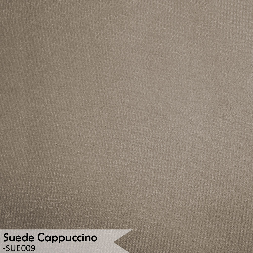 Kit 4 Poltronas Decorativa para Sala de Estar Cecília Suede Cappuccino - Montanaris Decor