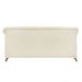 Sofá 2 Lugares para Sala de Estar 180cm Eva Linho Off White - Montanaris Decor