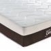 [OUTLET] Colchão Solteiro Gemini Molas Ensacadas (26x78x188) Grafite e Branco