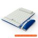 [OUTLET] Colchonete Araguaya (5x128x186) Azul e Bege