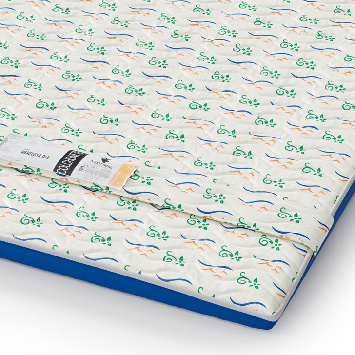 [OUTLET] Colchonete Araguaya (5x128x186) Azul e Bege