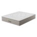 Cama Box Queen Royale com Colchão Queen Molas Ensacadas Bege e Branca