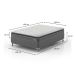Cama Box com Colchão Casal Classic com Espuma D40 (66x138x188) Cinza