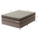 Cama Box com Colchão Casal Supreme Mola Ensacada (72x138x188) Dourado