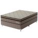 Cama Box com Colchão Casal Supreme Mola Ensacada (72x138x188) Dourado