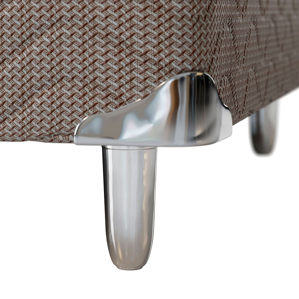 Cama Box com Colchão Casal Supreme Mola Ensacada (72x138x188) Dourado