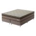 Cama Box com Colchão Queen Supreme Mola Ensacada (72x158x198) Dourado