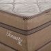 Cama Box com Colchão Queen Toronto Mola Ensacada (70x158x198) Dourado e Bege