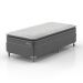 Cama Box com Colchão Solteiro Classic com Espuma D40 (62x88x188) Cinza