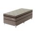 Cama Box com Colchão Solteiro Supreme Mola Ensacada (72x108x198) Dourado