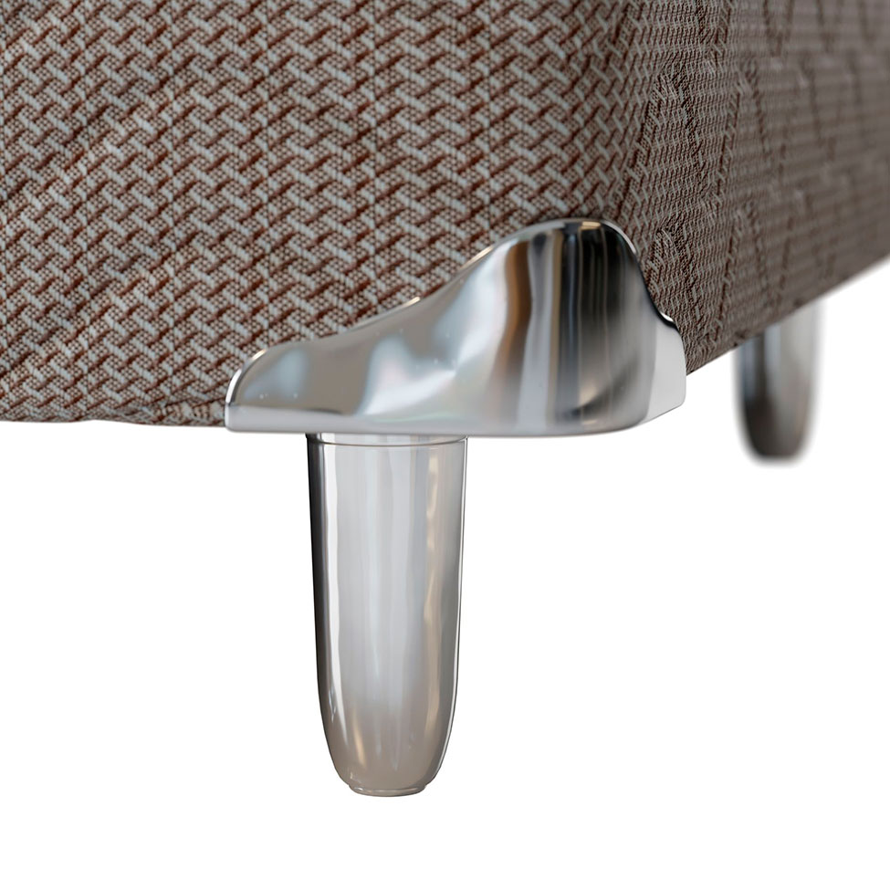Cama Box com Colchão Solteiro Supreme Mola Ensacada (72x108x198) Dourado