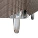 Cama Box com Colchão Solteiro Supreme Mola Ensacada (72x88x188) Dourado