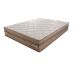 Colchão Casal Toronto Molas Ensacadas (28x138x188) Creme e Marrom