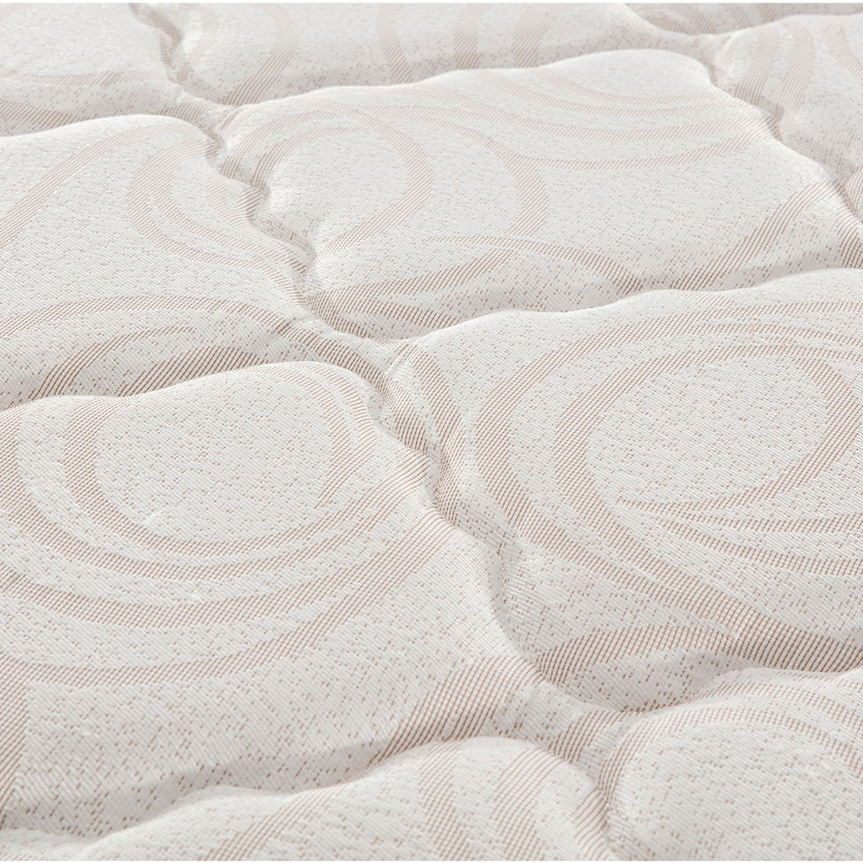 Colchão King Toronto Molas Ensacadas (28x193x203) Creme e Marrom