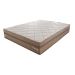 Colchão Queen Toronto Molas Ensacadas (28x158x198) Creme e Marrom