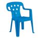 Cadeira Plástica Infantil Poltroninha Kids - Mor