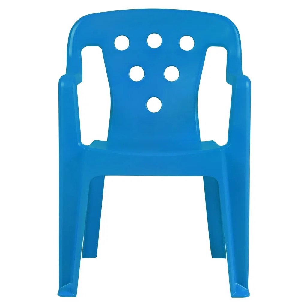 Cadeira Plástica Infantil Poltroninha Kids - Mor