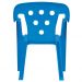Cadeira Plástica Infantil Poltroninha Kids - Mor