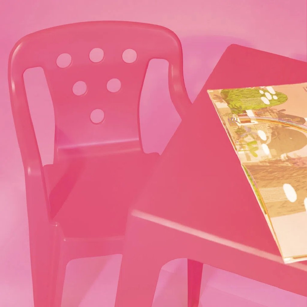 Cadeira Plástica Infantil Poltroninha Kids - Mor