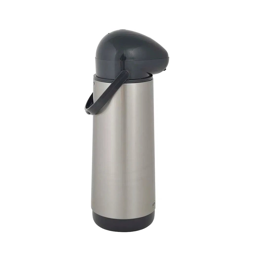Garrafa Térmica de Pressão 1,90 Litros Inox - Mor