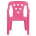 Kit Mesinha + 2 Cadeiras Infantil Rosa - Mor