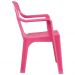 Kit Mesinha + 2 Cadeiras Infantil Rosa - Mor