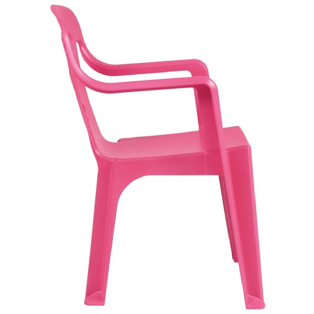 Kit Mesinha + 2 Cadeiras Infantil Rosa - Mor