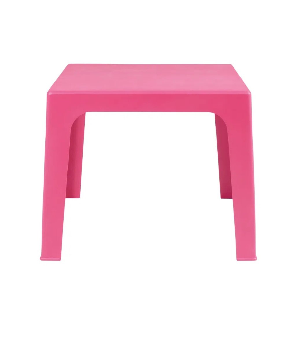 Kit Mesinha + 2 Cadeiras Infantil Rosa - Mor