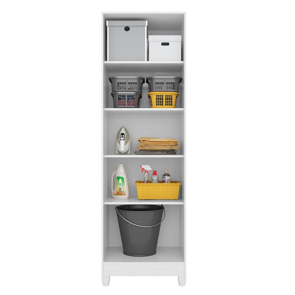 Armário Multiuso New Íris 2 Portas Branco - Moval