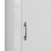 Armario Multiuso 1 Porta Com Rodizio 102X49 cm Lirio Branco Moval