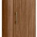 Armario Multiuso 1 Porta Com Rodizio 102X49 cm Lirio Naturale Moval