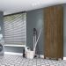 Armario Multiuso 2 Portas 9023 Castanho Wood Moval