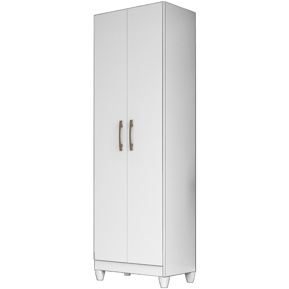 Armario Multiuso 2 Portas 9024 Branco Moval