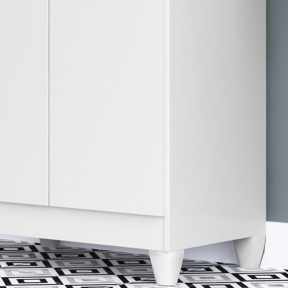 Armario Multiuso 2 Portas 9024 Branco Moval