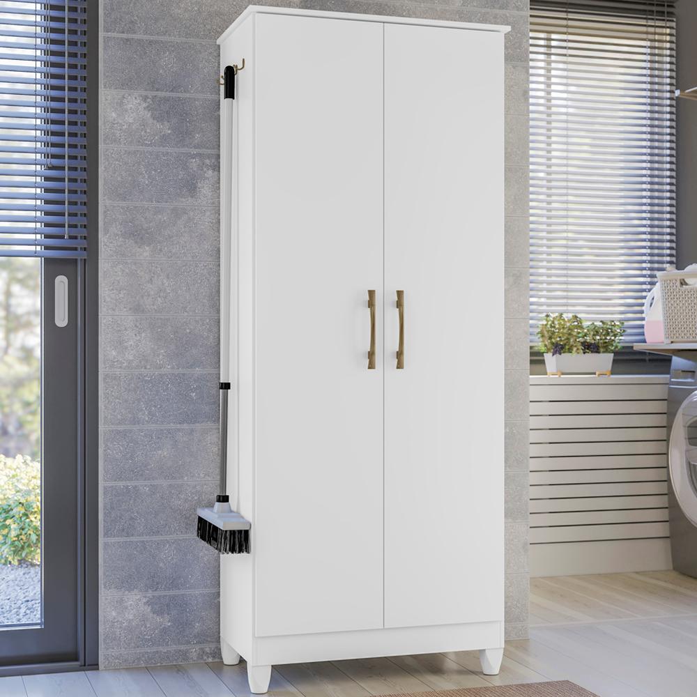 Armario Multiuso Com 2 Portas 9954 Branco Moval